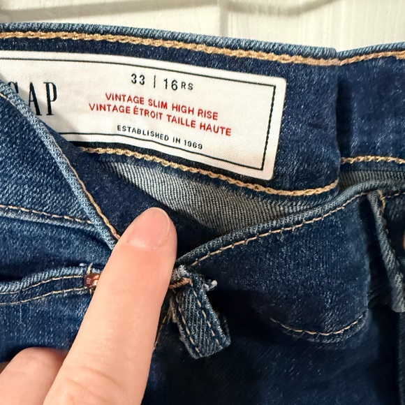 GAP Blue Straight Jeans - Picture 3 of 3